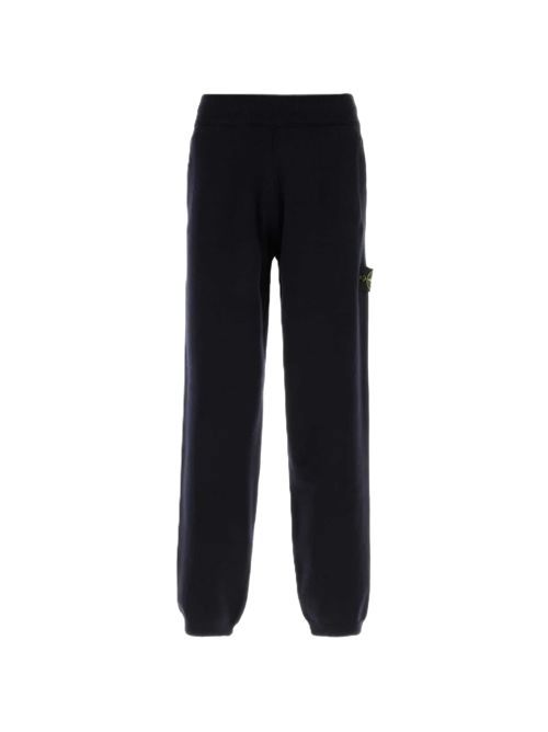 Pantalone Navy blue logo-patch track Stone Island | L2S15 5200001 S01AV0020 NAVY BLUE